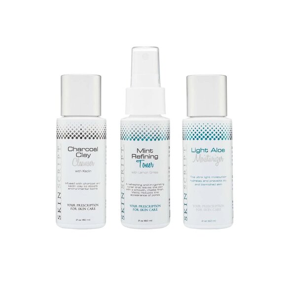 Skincare Skinscript Minimalist Kit 3 pieces Skin Care Benefits: Helps cleanse se - Picture 1 of 2